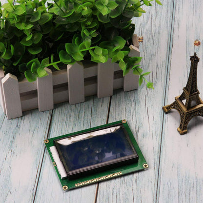 Ximimark 1PCS 5V 12864 LCD Display Module 128x64 Dots Graphic Matrix LCD Blue Backlight