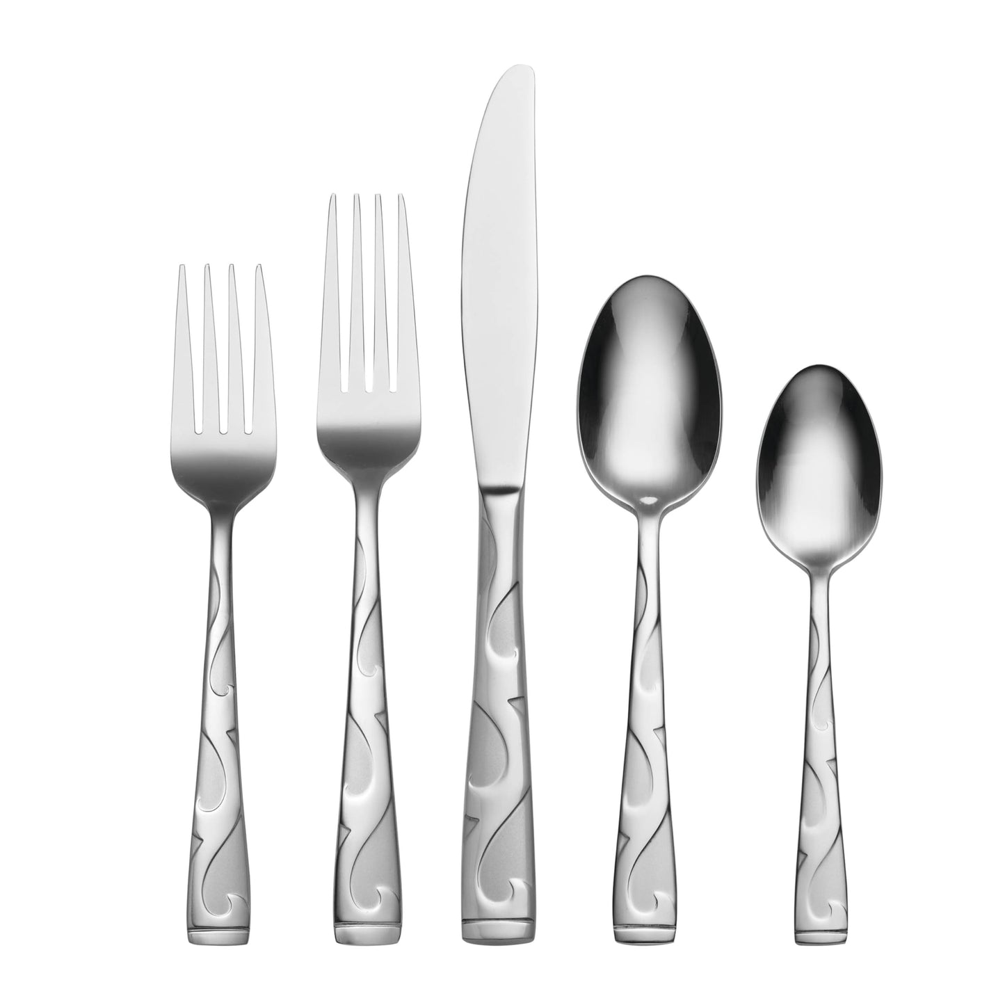Oneida Tuscany 20-Piece Flatware Set, Service for 4, Silver