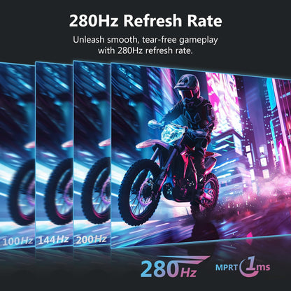 Z-Edge 32 inch Curved Gaming Monitor, FHD 1080P 240Hz Curved Monitor,1500R Computer Monitor, MPRT 1ms Monitor, UG32P 2X DP 1.4 Ports and 2X HDMI 2.0 Ports