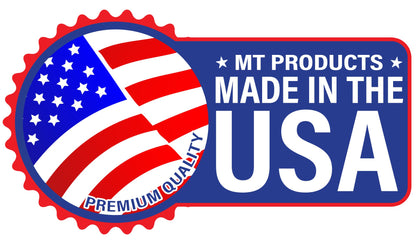 MT Products Clear PET Plastic Juice Bottles 64 oz. - Empty Container with Tamper Evident Caps (Set of 4) - Made in the USA