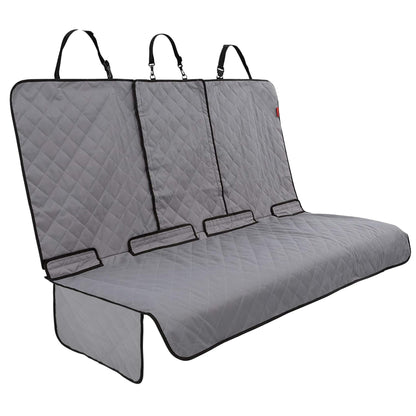 Lusso Gear Dog Car Seat Cover - Waterproof Non-Slip Car Back Seat Protector - Rear Car Seat Cover for Dogs - Universal Fit for Sedans Trucks SUVs - Scratchproof Backseat Car Cover - Machine Washable