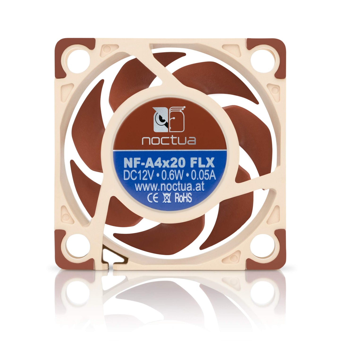 Noctua NF-A4x20 FLX Computergehäuselüfter - Kühlkomponenten (Computergehäuse, Lüfter, 4 cm, 3700 U/min, 5000 U/min, 4400 U/min)