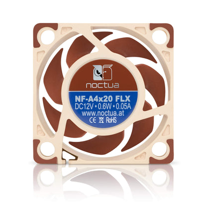 Noctua NF-A4x20 FLX Computergehäuselüfter - Kühlkomponenten (Computergehäuse, Lüfter, 4 cm, 3700 U/min, 5000 U/min, 4400 U/min)
