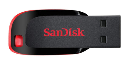 SanDisk (5 Pack) Cruzer Blade 64GB USB Type-A 2.0 Compact Flash Drive Compatible with Laptops and Desktop Computers SDCZ50-064G-B35 - Bundle with (2) Everything But Stromboli Lanyards