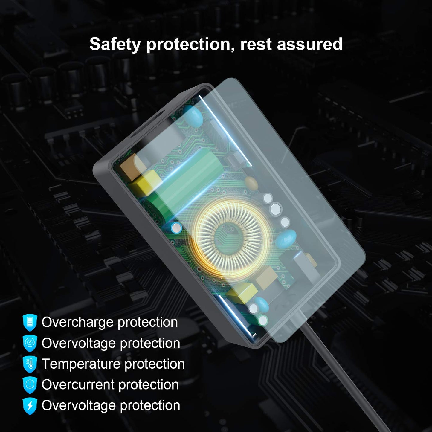 Surface Book Charger, AYNEFF 15V 4A 65W Surface Pro Power Supply Compatible with Microsoft Surface Book Surface Laptop Surface Pro 9 Pro 8 Pro 7 Pro 6 Pro 4 X, Surface Go, 5.9ft DC Cable with USB 5V