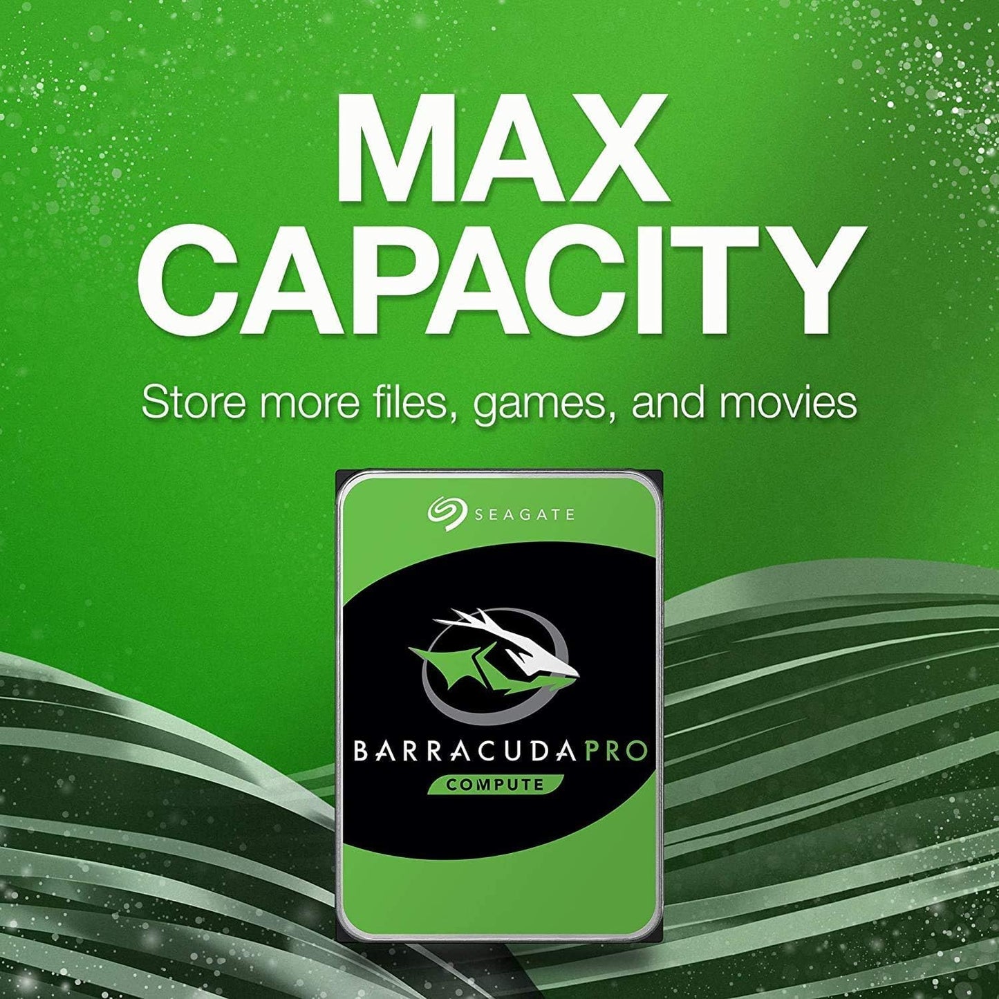 Seagate BarraCuda Pro 12TB Internal Hard Drive Performance HDD - 3.5 Inch SATA 6 Gb/s 7200 RPM 256MB Cache for Computer Desktop PC Laptop - Frustration Free Packaging (ST12000DM0007) (Renewed)