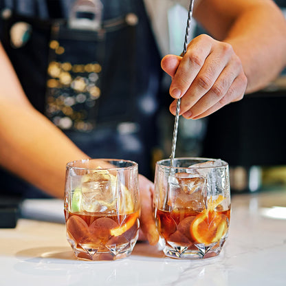 Stainless Steel Ice Pick, 9 inch Pick Tool with Safety Cover, Non-slip Wooden Handle Pick for Bars, Kitchen, Bartender Breaking Ice (M, Wood Color)