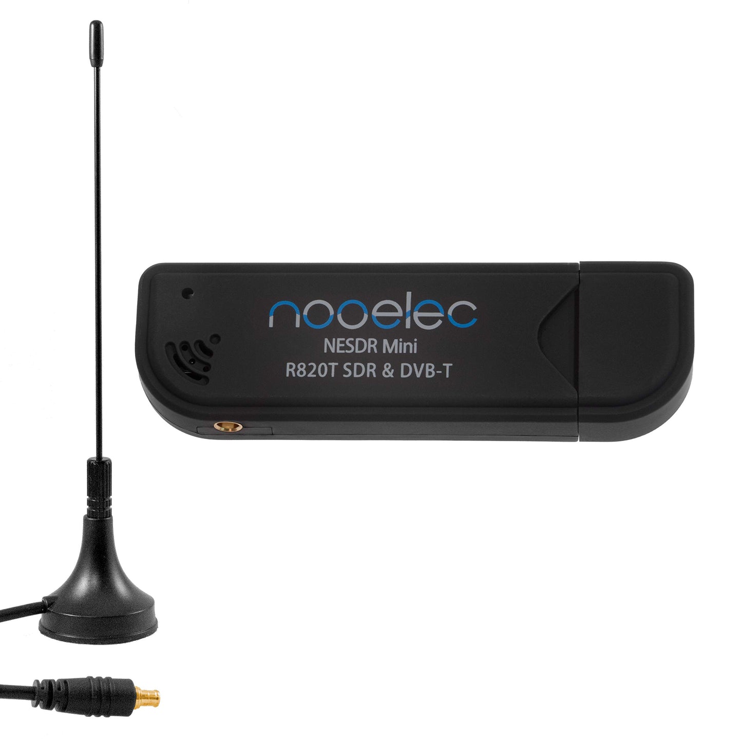 Nooelec NESDR Mini USB RTL-SDR &amp; ADS-B Empfängerset, RTL2832U &amp; R820T Tuner, MCX-Eingang. Kostengünstiges Software Defined Radio, kompatibel mit vielen SDR-Softwarepaketen. R820T Tuner &amp; ESD-sicherer Antenneneingang.