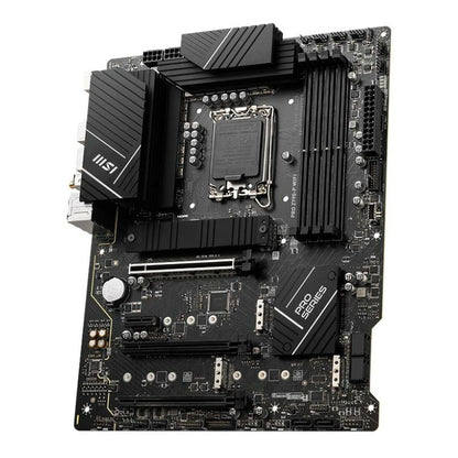 MSI PRO Z790-P WiFi ProSeries Mainboard (Unterstützt Intel Prozessoren der 12./13./14. Generation, LGA 1700, DDR5, PCIe 5.0, M.2, 2,5 Gbit/s LAN, USB 3.2 Gen2, HDMI/DP, Wi-Fi 6E, Bluetooth 5.3, ATX) (Generalüberholt)