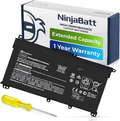 NinjaBatt HT03XL Akku für HP L11119-855 HW03XL Pavilion 15-DB Serie 14M-DH0003DX 14M-DH1003DX 15T-CS200 15-DY0013DX 15-DY1023DX 15-DY1751MS 15-CS3073CL