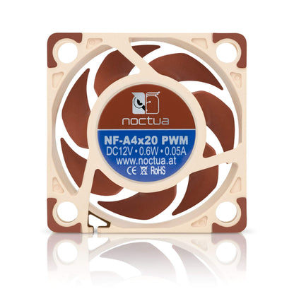 Noctua NF-A4x20 PWM, Premium-Lüfter mit leisem Betrieb, 4-Pin (40x20mm, Braun)