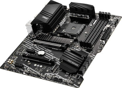 MSI B550-A PRO V1 ProSeries Motherboard (AMD Ryzen 5000, AM4, DDR4, PCIe 4.0, SATA 6Gb/s, M.2, USB 3.2 Gen 2, HDMI/DP, ATX)