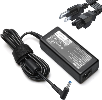65W AC Adapter Laptop Charger Compatible with HP Envy 13 15 17 15t 15m 17m X360 15-1039wm 15-1033wm 15-1010dx 15-w237cl 15-w110nr 15-ee1093cl 15m-eu0033dx 17m-ch0013dx Power Supply Cord