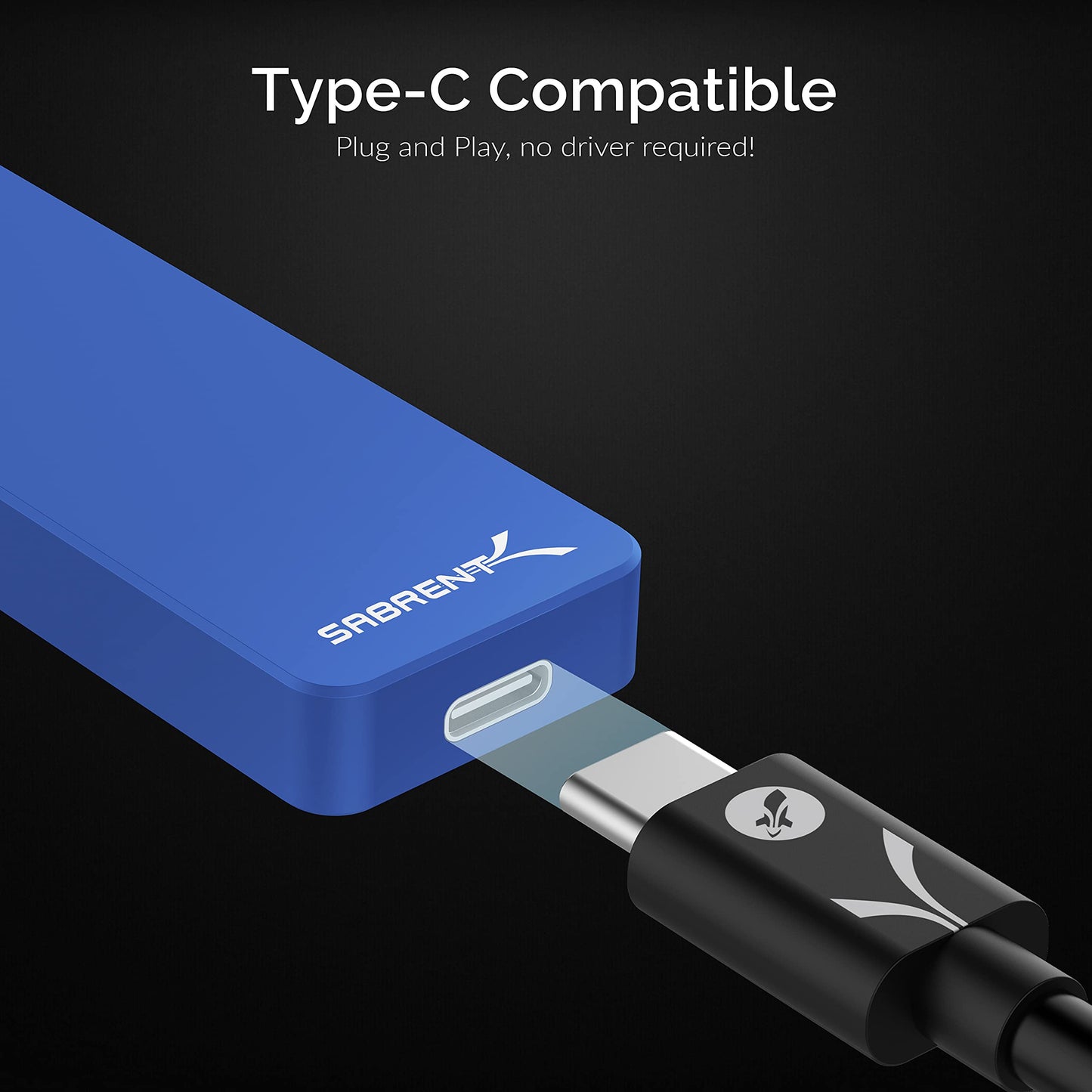 SABRENT 1TB Rocket Nano External Aluminum SSD Up to 1000MB/s (Pink) (SB-1TB-NANO-PNK)