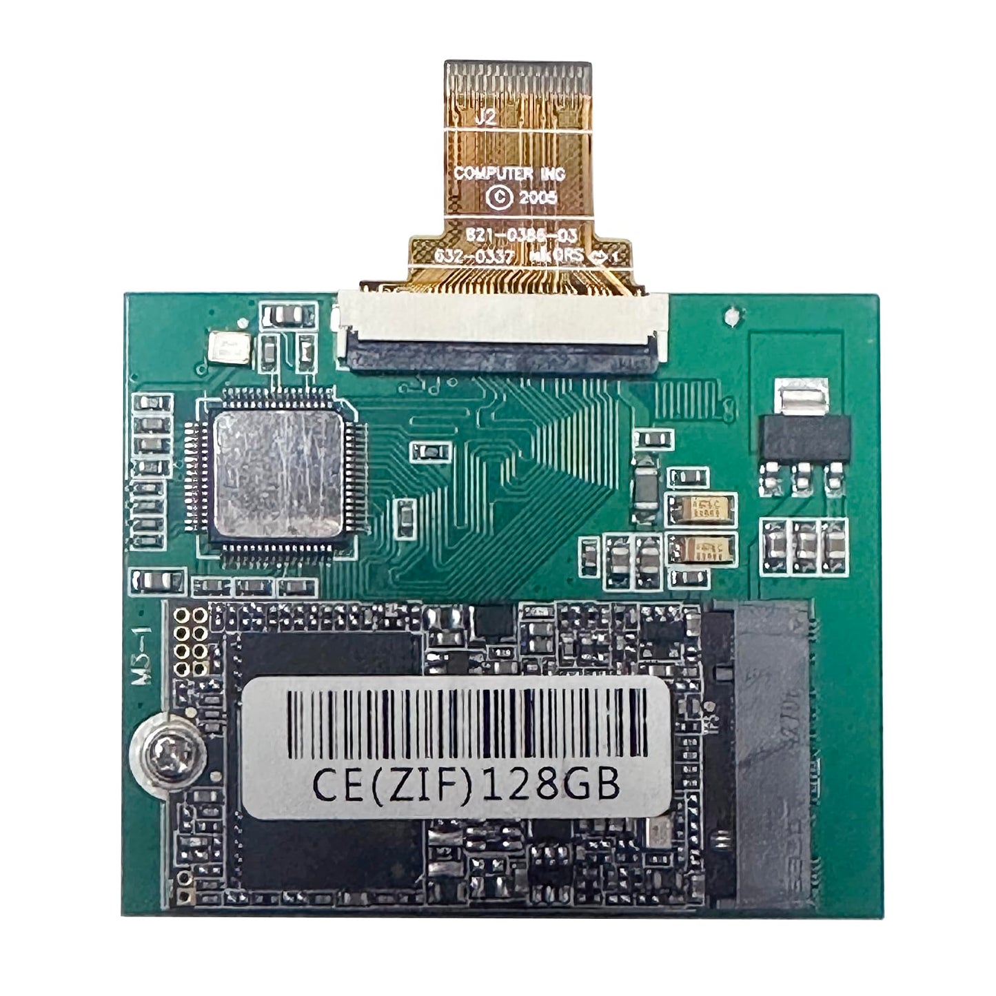 SELLTOONE 128GB SSD for iPod Classic 6th 7th iPod Video 5Gen 5.5th Replace HS081HA MK8010GAH MK8022GAA MK1634GAL MK1231GAL ZIF CE Solid State Drive (128GB)