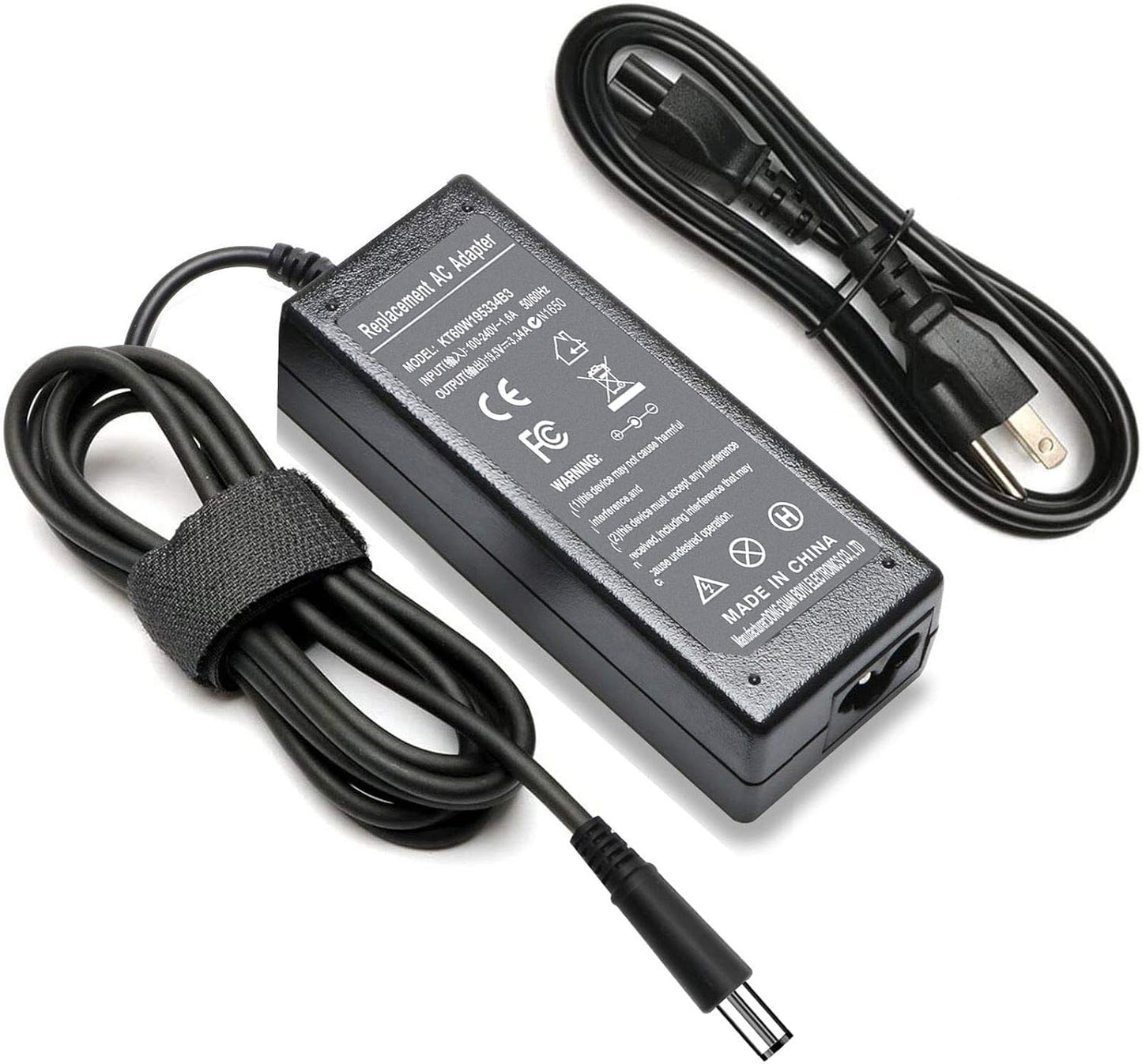 65W 7.4mm Tip Replacement AC Adapter for Dell Latitude 3190 7470 5580 7280 LA65NS2-01 E5570 E7450 E6430 E6410 E6440 E7440 E7470 E5440 E5470 E7240 Laptop Power Supply Cord