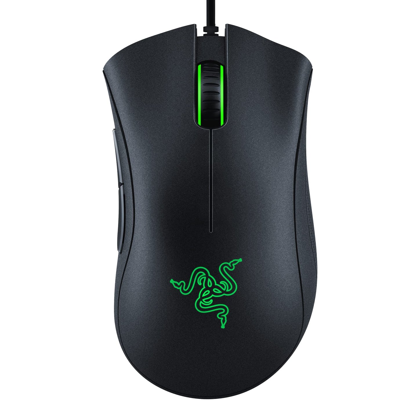 Razer DeathAdder Essential Gaming-Maus: Optischer Sensor mit 6400 DPI – 5 programmierbare Tasten – Mechanische Schalter – Gummierte Seitengriffe – Klassisches Schwarz