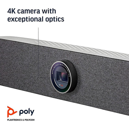 Poly Studio P5 Professional Webcam (Plantronics) - 1080p HD Laptop Camera for Video Conference & Distance Learning - Monitor & Tripod Mount - Privacy Shutter-Works w/Teams (Certified), Zoom(Certified)