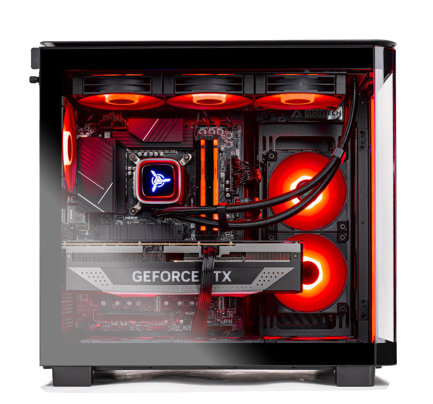 Skytech King 95 Gaming PC Desktop, Ryzen 7 7800X3D 4.2 GHz (5GHz Turbo Boost), NVIDIA RTX 5070 Ti 16GB, 1TB Gen4 SSD, 32GB DDR5 RAM 6000 RGB, 850W Gold PSU, 360mm ARGB AIO, Wi-Fi, Win 11