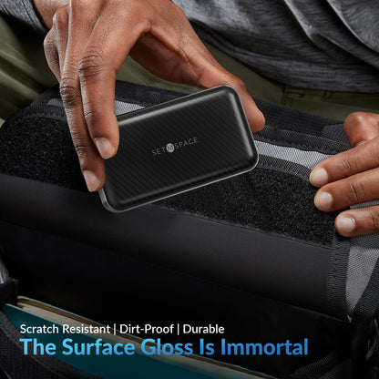 SETMSPACE External Hard Drive, External SSD 500G, Portable Hard Drive 10Gbps | 1030MB/s, USB C Hard Drive for Storage and Backup, High-End Solid State External Hard Drive for Mac, Xbox [LP10-500G]