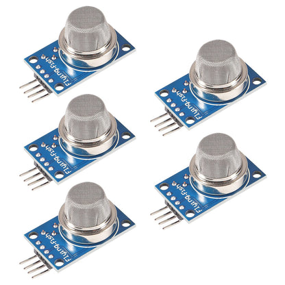 9pcs/Lot Gas Detection Sensor Module MQ-2 MQ-3 MQ-4 MQ-5 MQ-6 MQ-7 MQ-8 MQ-9 MQ-135 Sensor Module Gas Sensor Starter Kit for Arduino Raspberry Pi (9PCS/Lot)