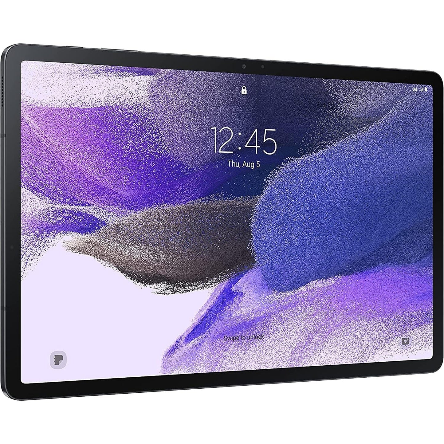 Samsung Galaxy Tab S7 FE 2021 Android Tablet 12.4” Screen LTE/WiFi (T-Mobile) 64GB S Pen Included Long-Lasting Battery Powerful Performance, Mystic Black - SM-T738UZKAXAU (Renewed)