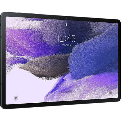 Samsung Galaxy Tab S7 FE 2021 Android Tablet 12.4” Screen LTE/WiFi (T-Mobile) 64GB S Pen Included Long-Lasting Battery Powerful Performance, Mystic Black - SM-T738UZKAXAU (Renewed)