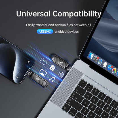 SSK 2TB External SSD USB C Drive- Up to 2000MB/s External Solid State Drives USB 3.2 Gen 2X2, Portable SSD Stick Ultra-Low Power Supports iPhone15/16 Pro ProRes Mac/WTG/Android, Zinc Alloy