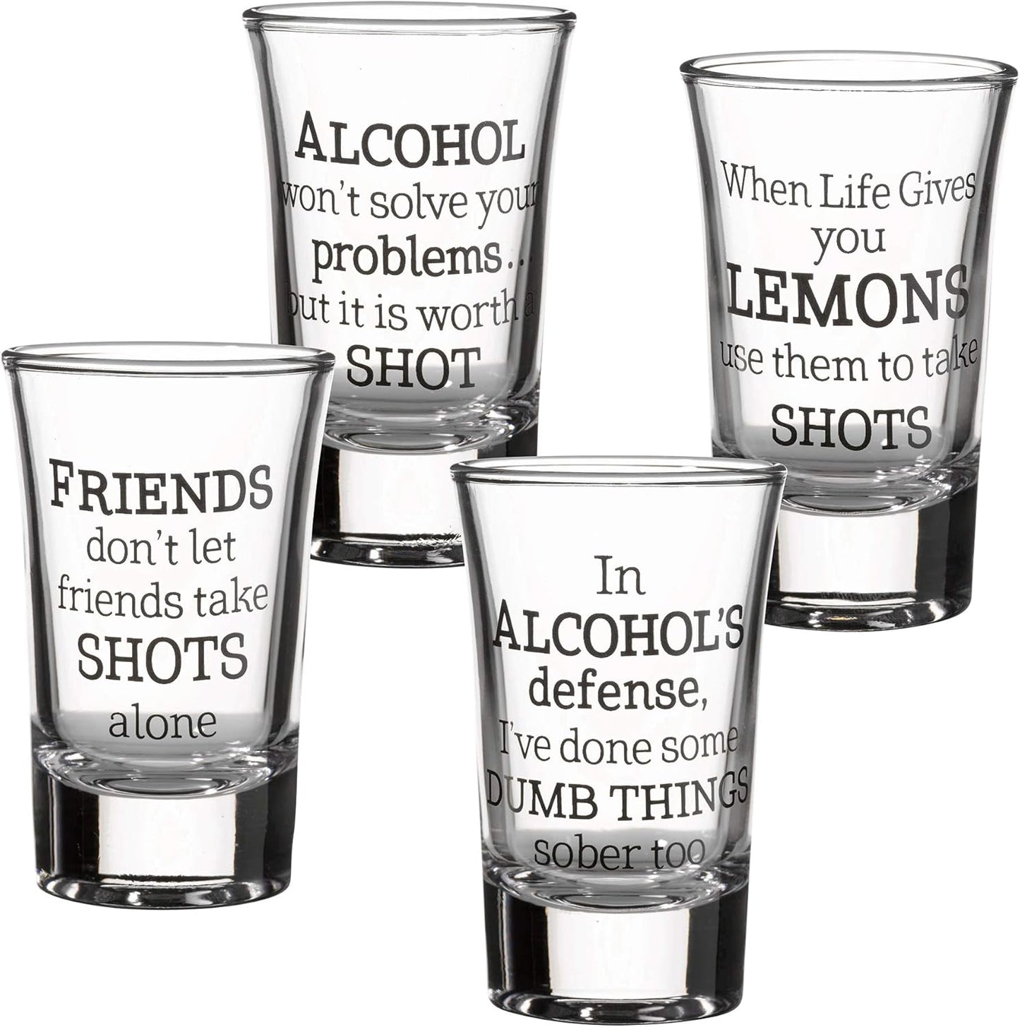 Lillian Rose Party Shot Glasses Set of 4