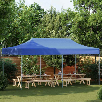 Faltzelt Pop-Up 3x6 m Blau