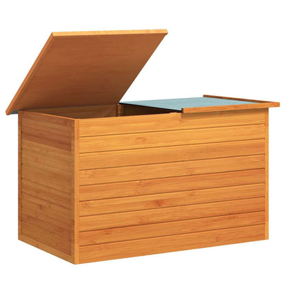 Garten-Aufbewahrungsbox 126x72x72 cm Holz
