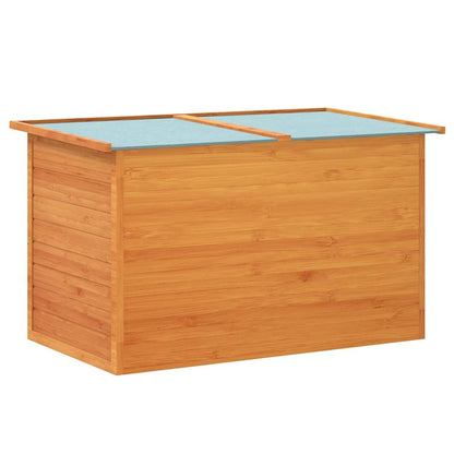 Garten-Aufbewahrungsbox 126x72x72 cm Holz