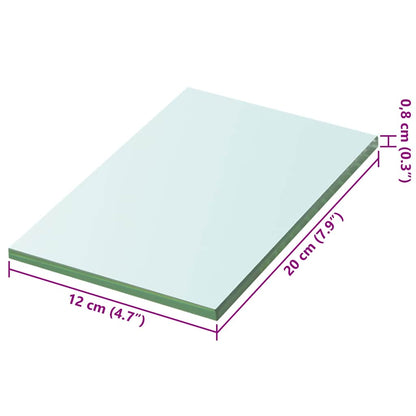 Regalboden Glas Transparent 20x12 cm