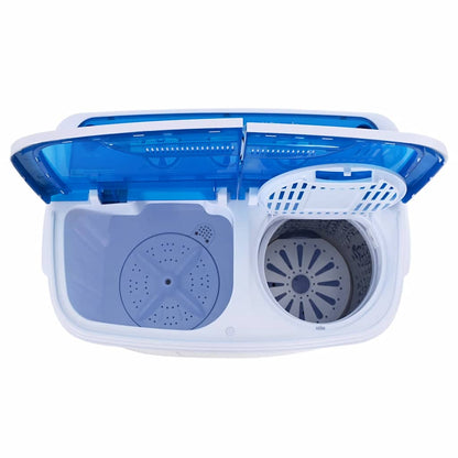 Mini-Waschmaschine mit Schleuder und 2 Kammern 5,6 kg