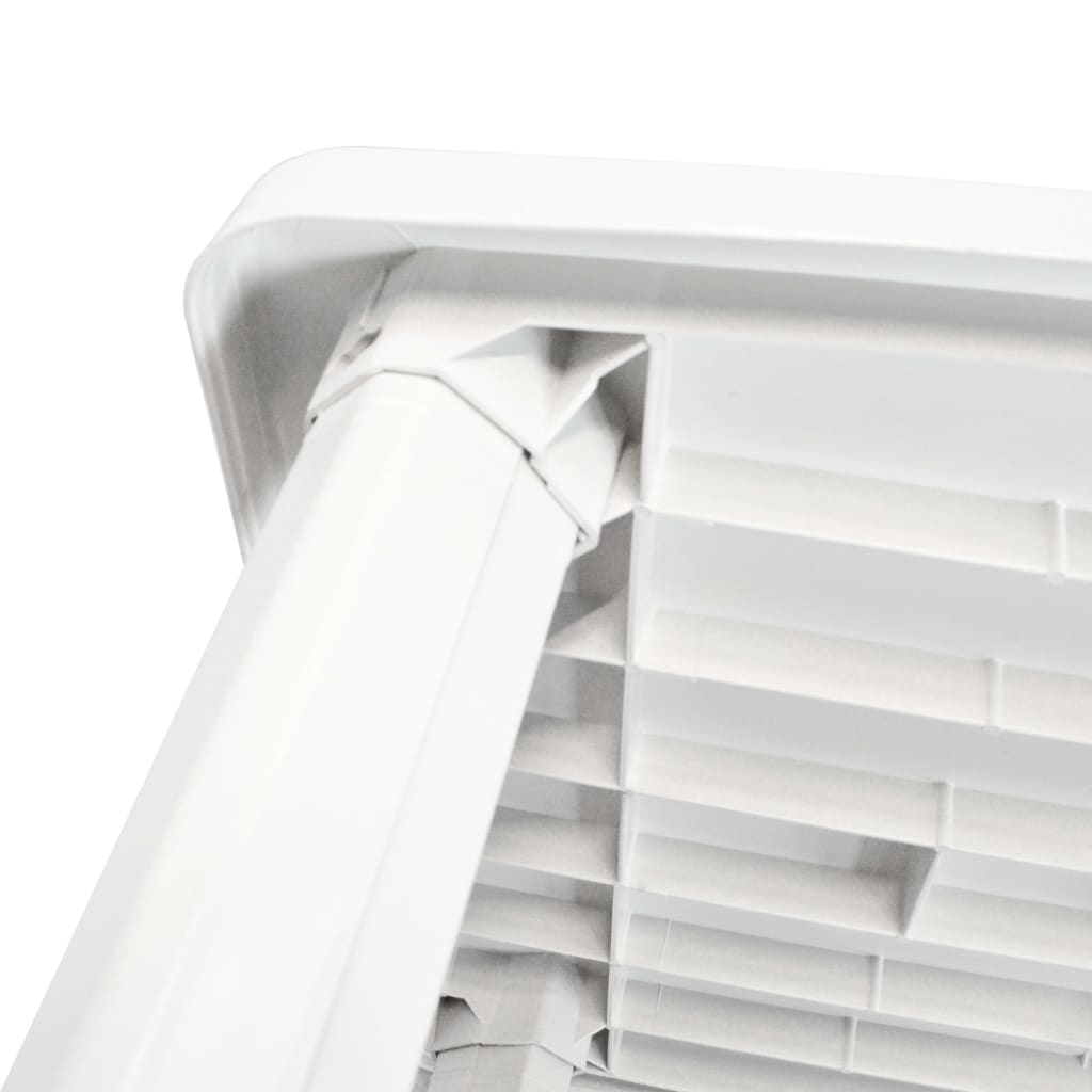 Gartentisch Weiß 101 x 68 x 72 cm Kunststoff