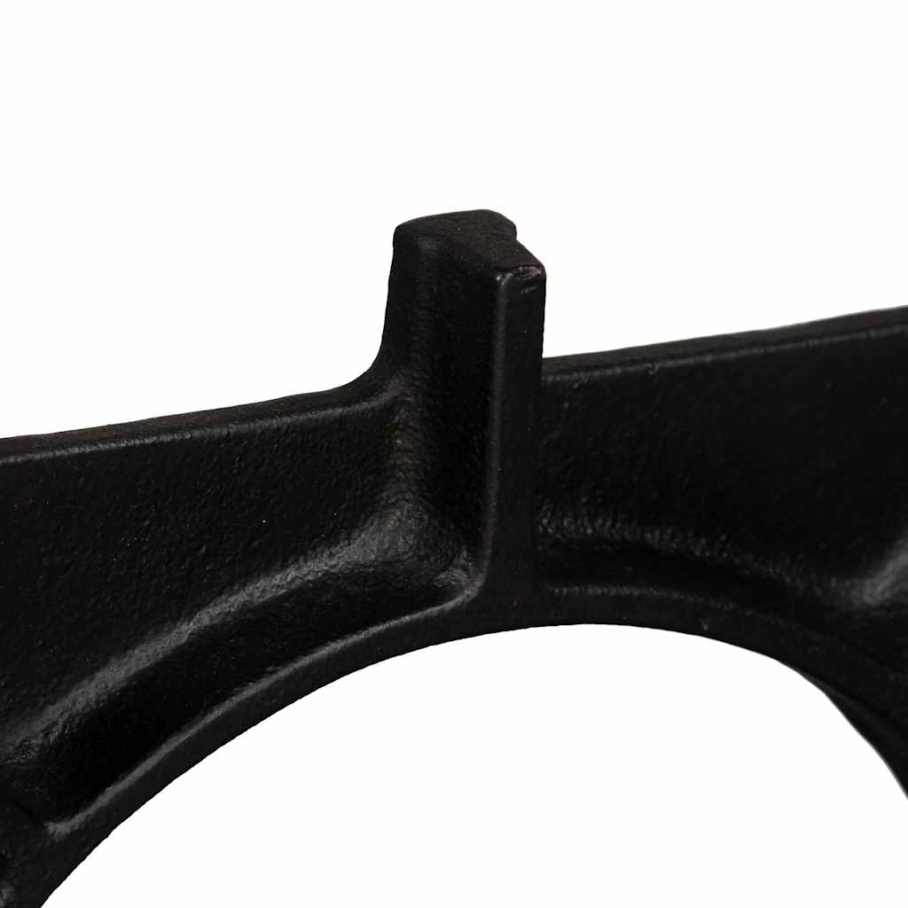 Couchtisch-Beine 2 Stk. O-Gestell Gusseisen