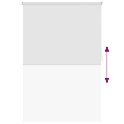 Duschrollo 160 x 240 cm Weiß