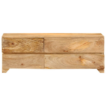 TV-Schrank Massivholz Mango 110x30x40 cm