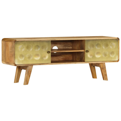 TV-Schrank Massivholz Mango 120x30x45 cm