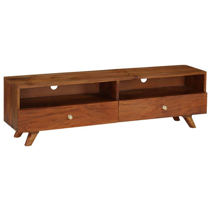 TV-Schrank Altholz Massiv 140x30x40 cm
