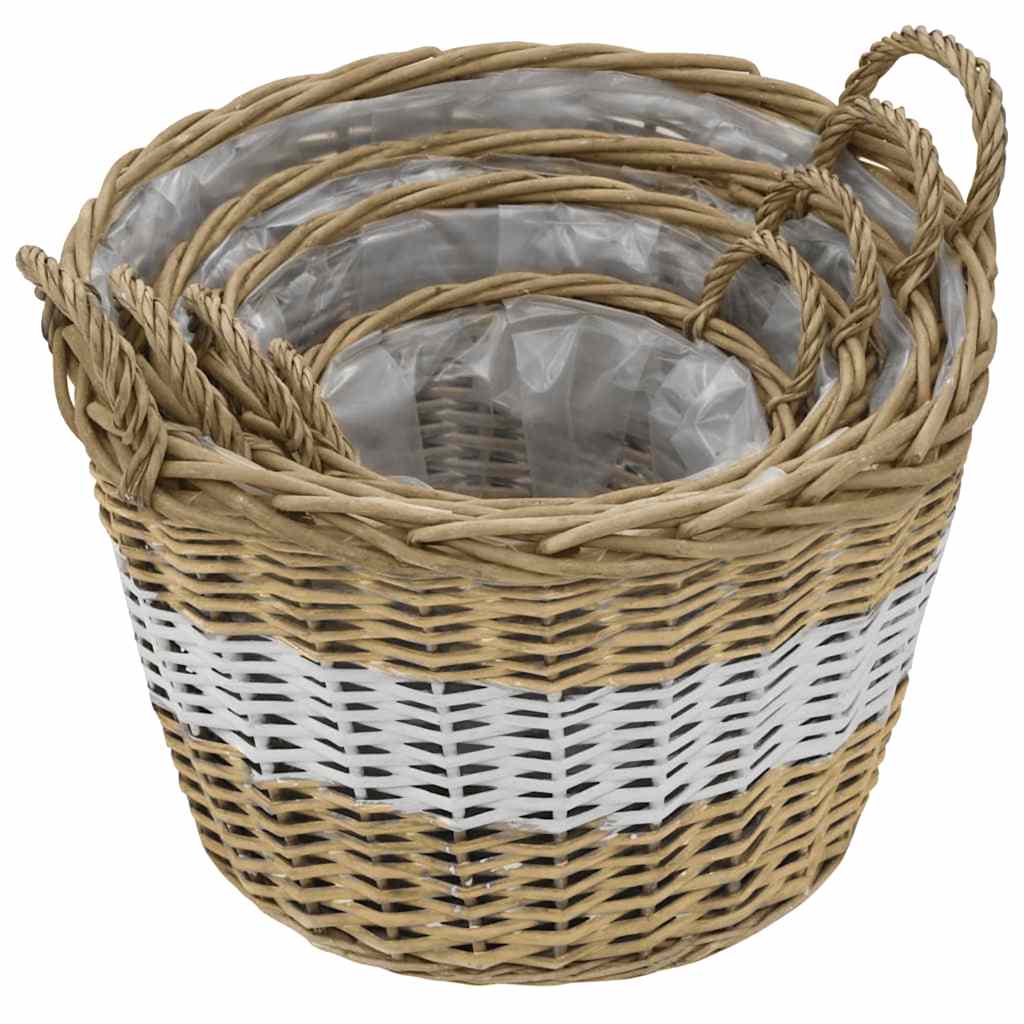 Hochbeet 4-tlg. Weide mit PE-Auskleidung