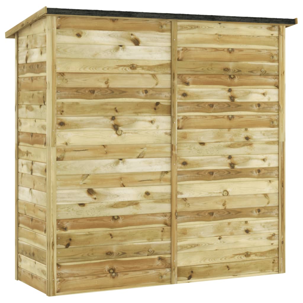 Garten-Geräteschuppen Kiefernholz Imprägniert 182x76x175 cm