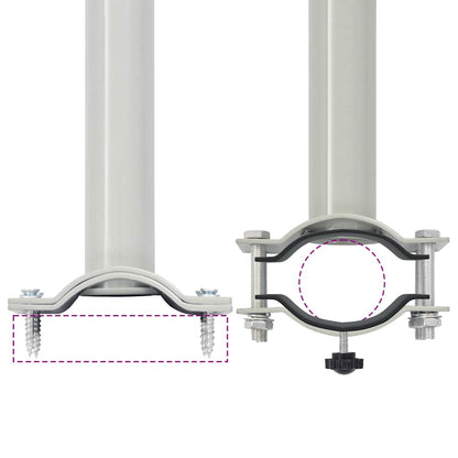 Ausziehbare Seitenmarkise 160x300 cm Schwarz