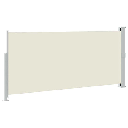 Ausziehbare Seitenmarkise 140x300 cm Creme