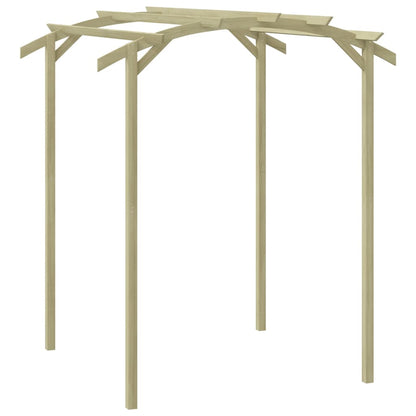 Garten-Pergola Kiefernholz Imprägniert 180x197x210 cm