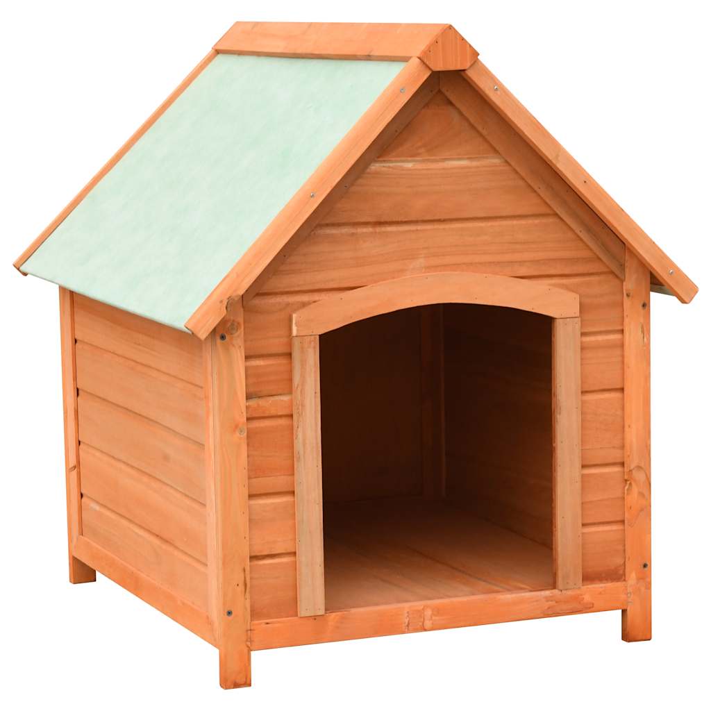 Hundehütte Kiefernholz & Tannenholz Massiv 72x85x82 cm