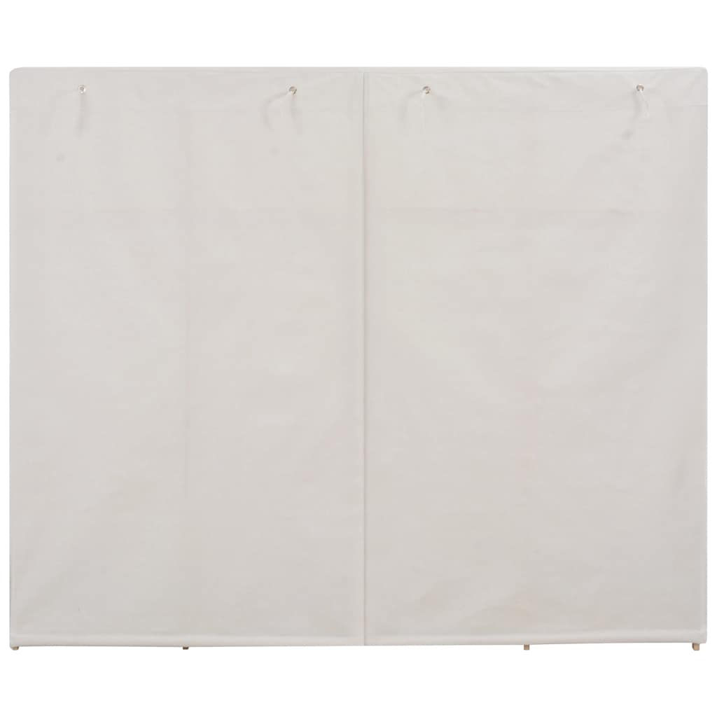 Kleiderschrank Weiß 200 x 40 x 170 cm Stoff