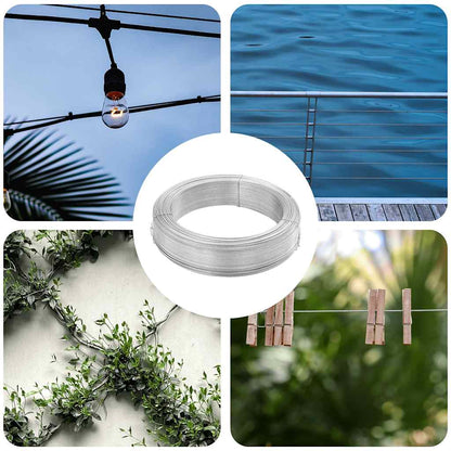 Zaun-Bindedraht 250 m 1,4 mm Stahl