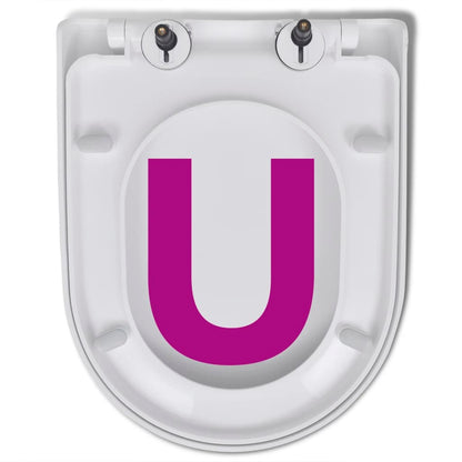 Toilettensitze mit Absenkautomatik 2 Stk. Kunststoff Weiß