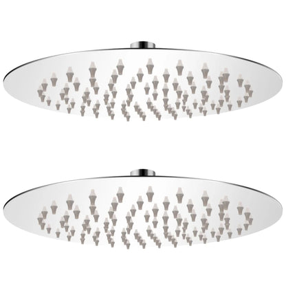 Regenduschköpfe 2 Stk. Edelstahl Ø 20 cm